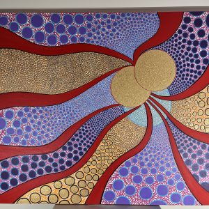 Oil Painting on Canvas by Diana Robles Title: Circle of Life