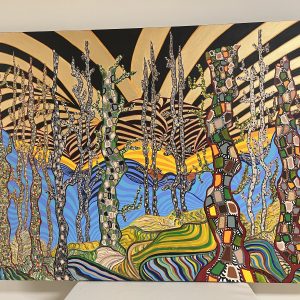 Oil Painting on Canvas by Diana Robles Title: The Symphony