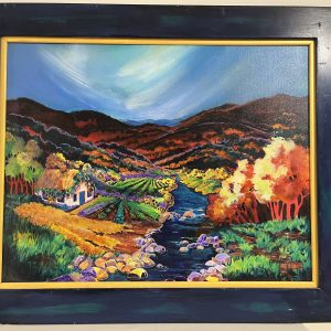Oil Painting on Canvas by D Mechipfel