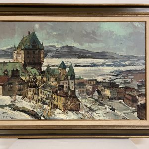 Oil Painting on Canvas by Guy Duveyre 1975