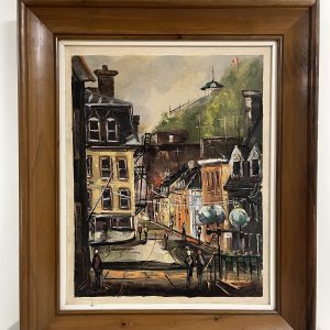 Oil Painting on Canvas by Walter Klapshinski