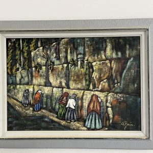 Oil Painting on Canvas by Rikuach Title: The Wailing Wall