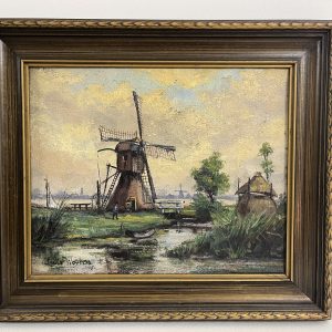 Oil Painting on Canvas by Louis Wooters