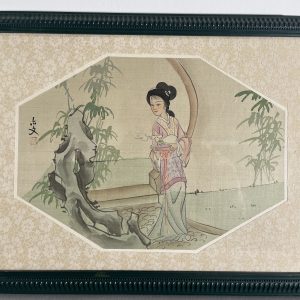 3 Japanese Paintings on Silk