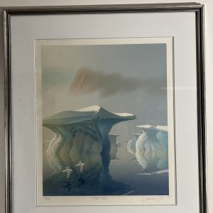 Serigraph by Elizabeth Scott Title: Zidal Zone