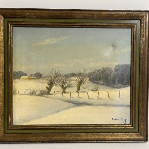 Oil Painting on Canvas by Wonnerberg Denmark