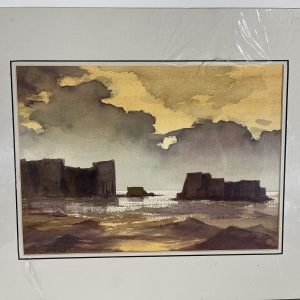 Watercolour on Paper Painting by Alice Mahon Title: Golden Shore