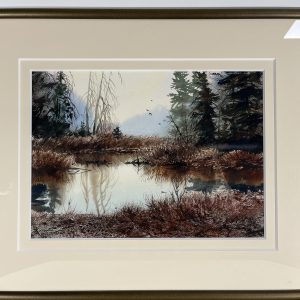 Watercolour on Paper Painting by M K Simson