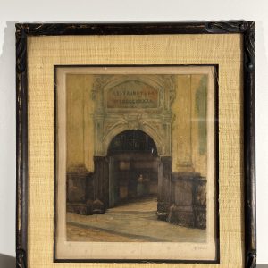 Etching by Restauratum
