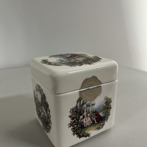Porcelain Twinnings Tea Caddy