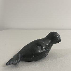 Eskimo Art - Green Soap Stone Seal