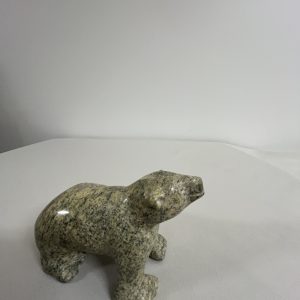 Eskimo Art - Polar Bear Green Granite