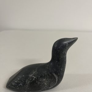 Eskimo Art - Green Soap Stone Looney Bird
