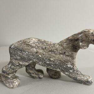 Stone Skin Marble Russian Tiger Sculpture