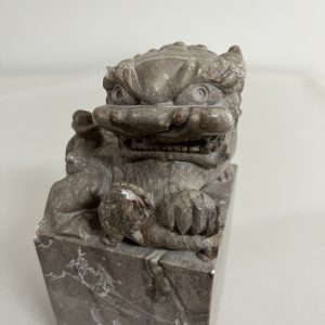 Soap Stone Lion Sculpture