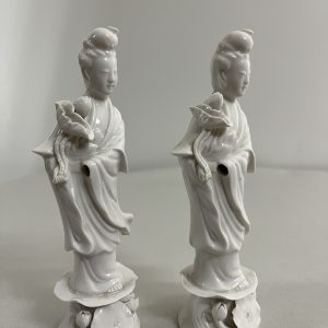 2 Porcelain Sculptures from Hong Kong