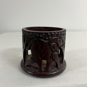 African Ironwood Candle Holder