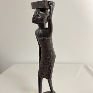 African Statue of Ebony Women