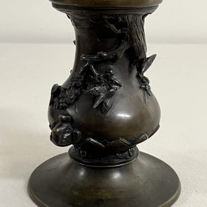Bronze Candle Holder