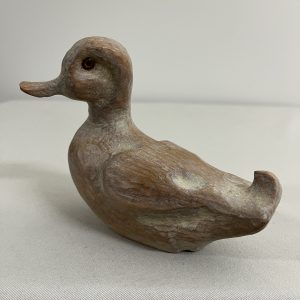Wooden Duck Sculpture by ALT Weisskopf