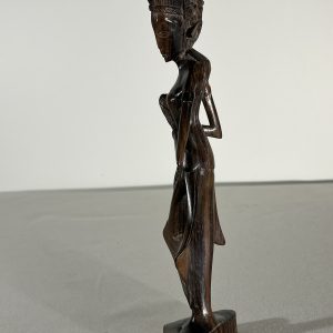 Wood Sculpture of Indonesian Balinese Goddess