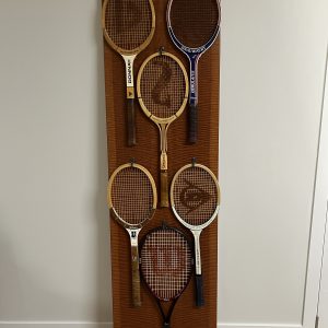 6 Vintage Tennis Rackets