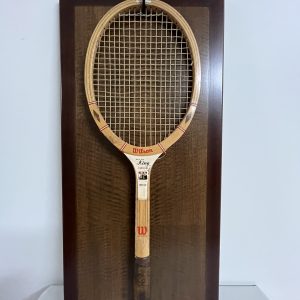 Wilson Billie Jean King Vintage Tennis Racket With Panel