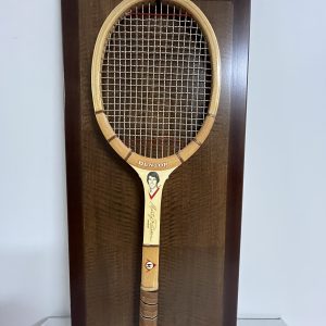 Dunlop Marty Rissen Vintage Tennis Racket With Panel