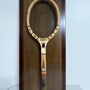 Wilson Stan Smith With Autograph Vintage Tennis Racket With Panel