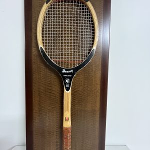 Bancroft Bjorn Borg Wimbledon Vintage Tennis Racket With Panel