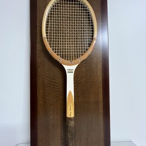 Wilson Tony Trabert Vintage Tennis Racket With Autograph and Panel