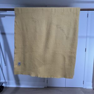 Vintage Yellow Kenwood Blanket