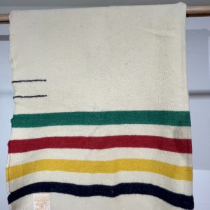Vintage Hudson Bay Point Blanket Small The Bay Signature