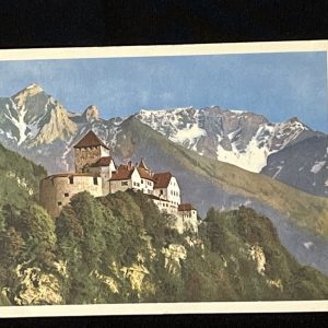 Vintage Postcard Luxembourg 1957