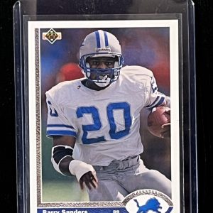 Barry Sanders 1991 Upper Deck 444 Near Mint