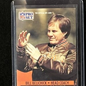 Bill Belichick 1991 Pro Set 126 Near Mint