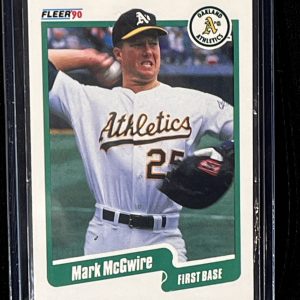 Mark McGwiere 1990 Fleer 15 Near Mint
