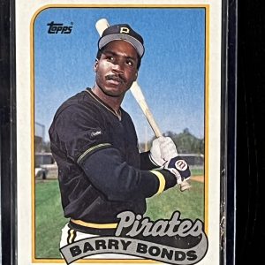 Barry Bonds Error Card 1989 Topps 620