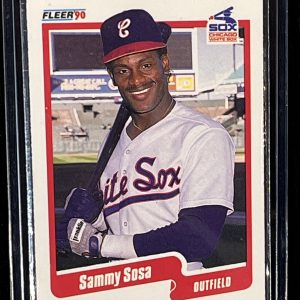 Sammy Sosa 1990 Fleer 548 Near Mint