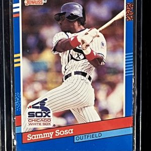 Sammy Sosa Error Card 1991 Donruss 147 Near Mint