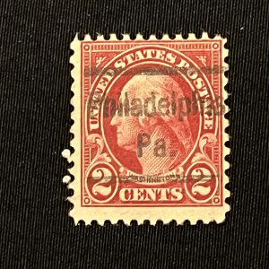 Used Stamp 2 Cent Washington