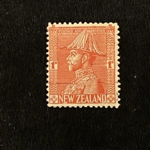 Used Stamp 1D King George New Zealand