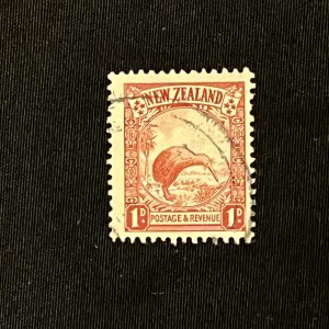 Used Stamp 1D New Zealand 1935