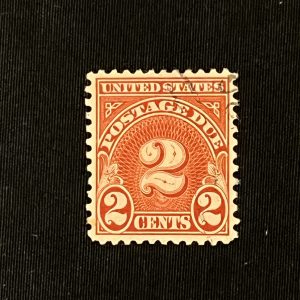 Stamp 2 Cent Postage Due USA